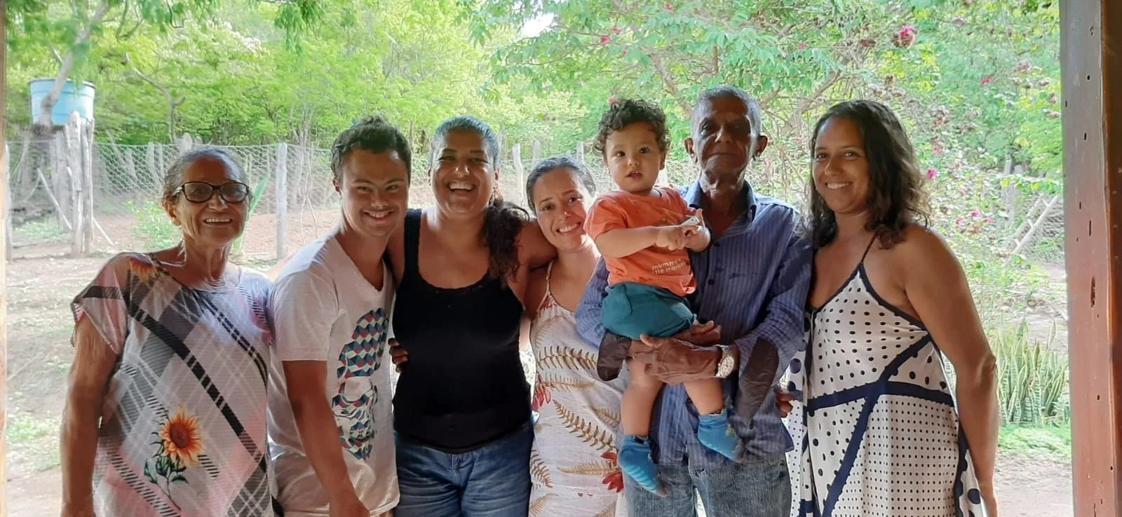 Imagem com a família